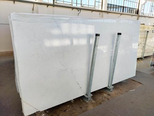 Supply polished slabs 0.8 cm in natural marble ACQUABIANCA AL0400. Detail image pictures 