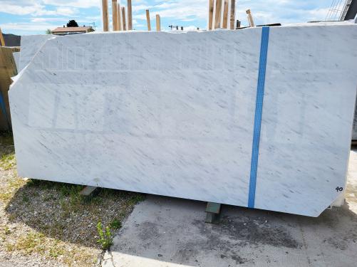 Supply polished slabs 0.8 cm in natural marble ACQUABIANCA C0761. Detail image pictures 
