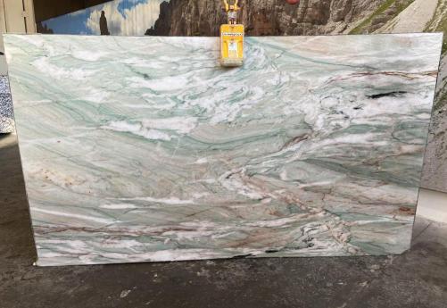 Supply polished slabs 0.8 cm in natural quartzite ALEXANDRITE LV0197. Detail image pictures 