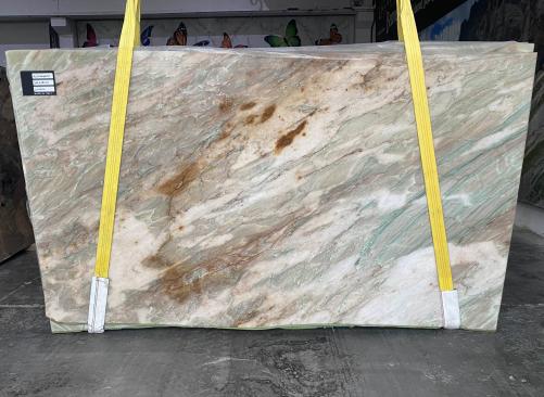 Supply polished slabs 0.8 cm in natural quartzite ALEXANDRITE LV0206. Detail image pictures 