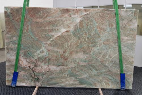 Supply polished slabs 0.8 cm in natural quartzite ALEXANDRITE GL 1004. Detail image pictures 