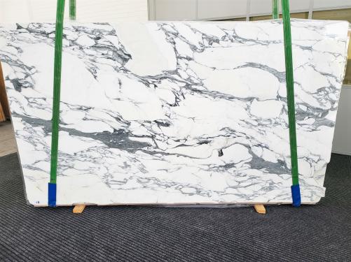 Supply honed slabs 0.8 cm in natural marble ARABESCATO CORCHIA 15991. Detail image pictures 