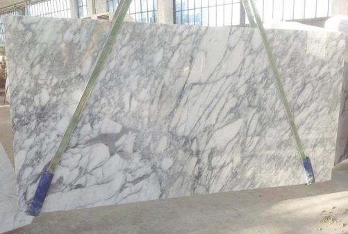 Supply polished slabs 0.8 cm in natural marble ARABESCATO FAINELLO 328. Detail image pictures 