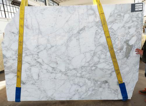 Supply polished slabs 0.8 cm in natural marble ARABESCATO VAGLI A0795. Detail image pictures 