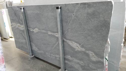 Supply polished slabs 0.8 cm in natural basalt ATLANTIC LAVA STONE 1489G. Detail image pictures 