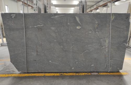 Supply honed slabs 0.8 cm in natural basalt ATLANTIC LAVA STONE 1636G. Detail image pictures 