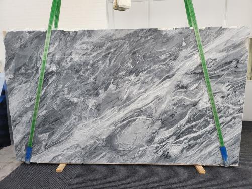 Supply polished slabs 0.8 cm in natural marble BARDIGLIO NUVOLATO 1735. Detail image pictures 