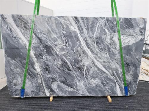 Supply polished slabs 0.8 cm in natural marble BARDIGLIO NUVOLATO 1817. Detail image pictures 