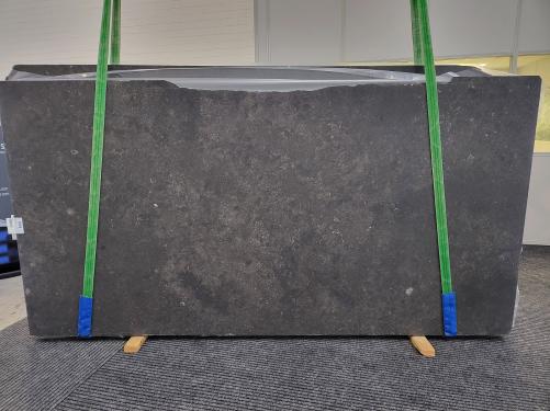 Supply honed slabs 1.2 cm in natural limestone BELGIAN BLUE LIMESTONE 1685. Detail image pictures 