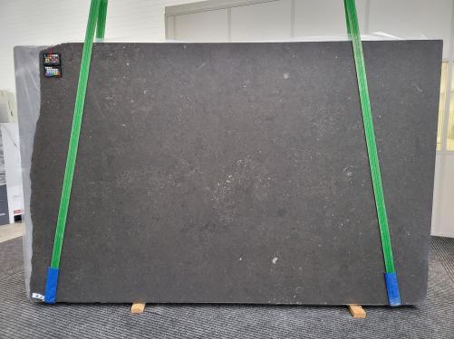 Supply honed slabs 0.8 cm in natural limestone BELGIAN BLUE LIMESTONE 1895. Detail image pictures 
