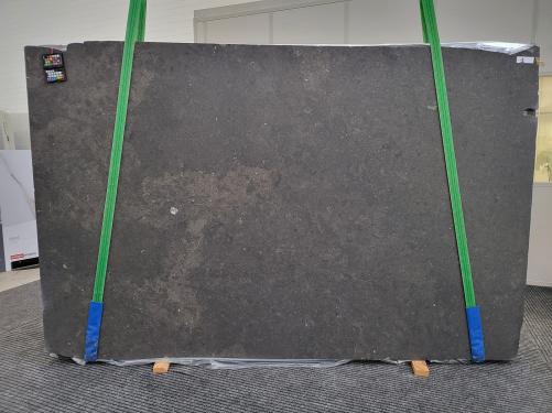 Supply honed slabs 1.2 cm in natural limestone BELGIAN BLUE LIMESTONE 1895. Detail image pictures 
