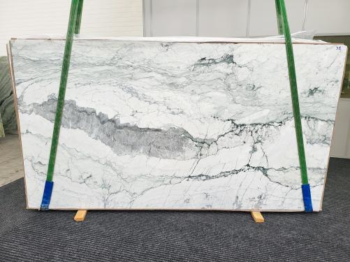 Supply polished slabs 0.8 cm in natural marble BRECCIA CAPRAIA TORQUOISE 1530. Detail image pictures 