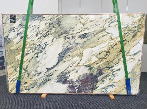 Supply polished slabs 0.8 cm in natural marble BRECCIA CAPRAIA xx1819. Detail image pictures 