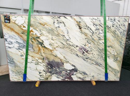 Supply polished slabs 0.8 cm in natural marble BRECCIA CAPRAIA xx1890. Detail image pictures 