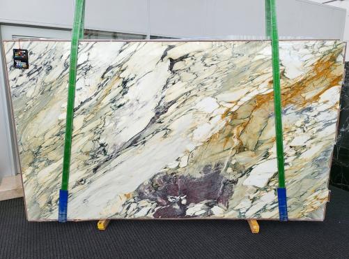 Supply polished slabs 0.8 cm in natural marble BRECCIA CAPRAIA xx1890. Detail image pictures 