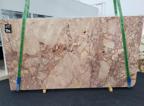 Supply polished slabs 0.8 cm in natural brech BRECCIA PERNICE 1849. Detail image pictures 