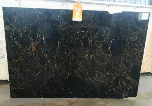 Supply polished slabs 0.7 cm in natural marble BRECCIA PORTORO UL0053. Detail image pictures 