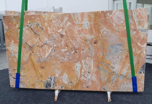 Supply polished slabs 0.8 cm in natural brech BRECCIA TOSCANA 1233. Detail image pictures 