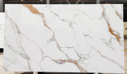 Supply polished slabs 0.7 cm in heat resistant melting glass CALA VEIN #20 Model-20. Detail image pictures 