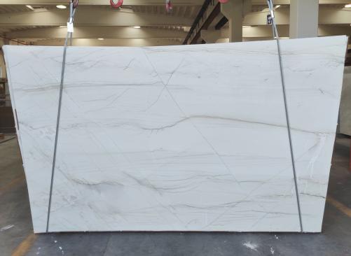 Supply polished slabs 0.8 cm in natural quartzite CALACATTA DU BRAZIL 1658G. Detail image pictures 