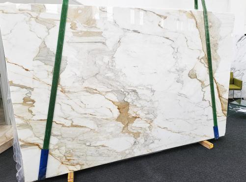 Supply polished slabs 1.2 cm in natural marble CALACATTA MACCHIAVECCHIA 1659. Detail image pictures 