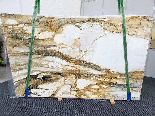 Supply polished slabs 1.2 cm in natural marble CALACATTA MACCHIAVECCHIA 1759. Detail image pictures 
