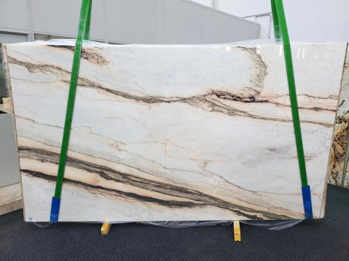 Supply polished slabs 0.8 cm in natural marble CALACATTA SAINT TROPEZ xx1783. Detail image pictures 