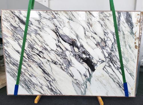 Supply polished slabs 0.8 cm in natural marble calacatta viola extra xx1670. Detail image pictures 