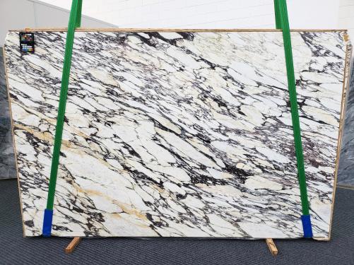 Supply polished slabs 0.8 cm in natural marble calacatta viola extra xx1803. Detail image pictures 