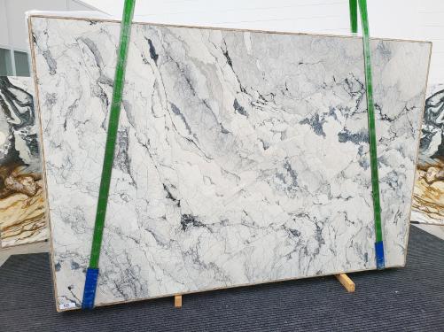 Supply honed slabs 0.8 cm in natural marble CAMOUFLAGE LIGHT 1788. Detail image pictures 