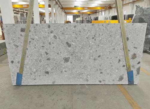 Supply honed slabs 0.8 cm in natural brech CEPPO DI GRE 1989M. Detail image pictures 