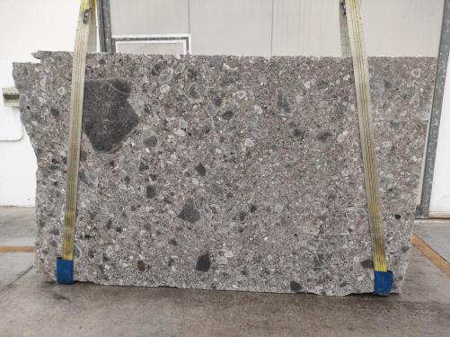 Supply honed slabs 0.8 cm in natural brech CEPPO DI GRE 2067M. Detail image pictures 