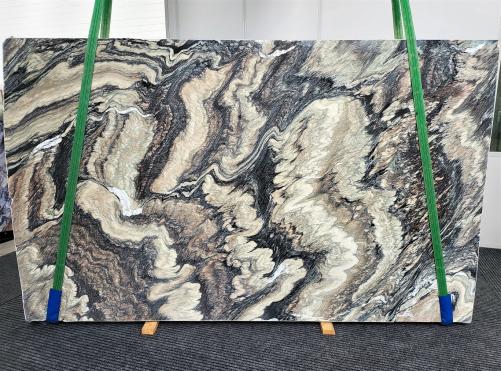 Supply polished slabs 0.8 cm in natural marble CIPOLLINO VIOLA 1624. Detail image pictures 