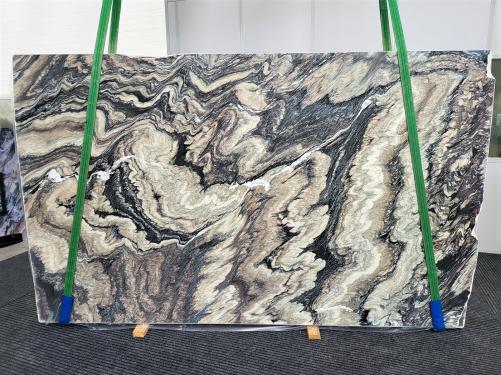 Supply polished slabs 1.2 cm in natural marble CIPOLLINO VIOLA 1624. Detail image pictures 