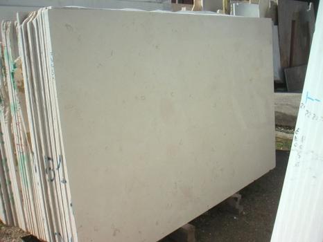 Supply polished slabs 0.8 cm in natural marble CREMA LUNA SRC0506. Detail image pictures 