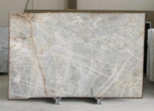 Supply polished slabs 0.8 cm in natural quartzite CRISTALLO AMETISTA DG062. Detail image pictures 