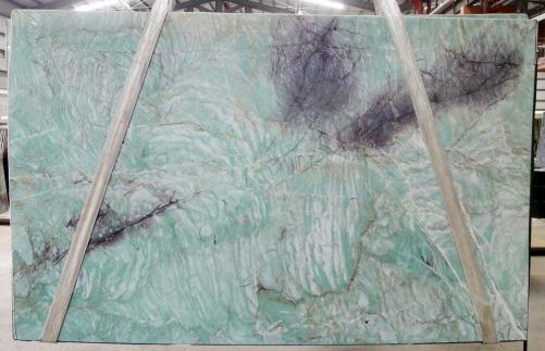 Supply polished slabs 0.8 cm in natural quartzite DA VINCI 666323. Detail image pictures 