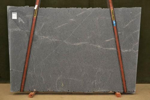 Supply honed slabs 1.2 cm in natural granite ELEGANT GREY 2588. Detail image pictures 