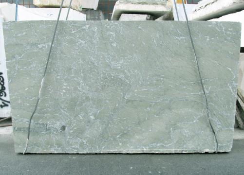 Supply diamondcut slabs 1.2 cm in natural marble GREEN ANTIGUA 1618M. Detail image pictures 