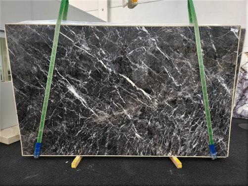 Supply polished slabs 1.2 cm in natural marble GRIGIO CARNICO 1690. Detail image pictures 