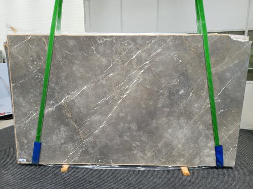 Supply honed slabs 0.8 cm in natural marble GRIGIO COLLEMANDINA 1795. Detail image pictures 