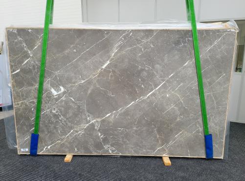 Supply honed slabs 0.8 cm in natural marble GRIGIO COLLEMANDINA 1797. Detail image pictures 
