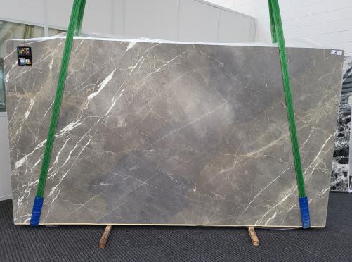 Supply honed slabs 0.8 cm in natural marble GRIGIO COLLEMANDINA 1910. Detail image pictures 