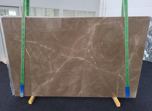 Supply polished slabs 0.8 cm in natural marble GRIS PULPIS 1493. Detail image pictures 