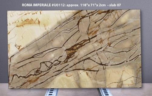 Supply polished slabs 0.8 cm in natural quartzite ISOLA BLUE U0112. Detail image pictures 