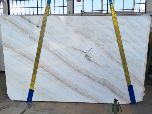 Supply polished slabs 0.8 cm in natural Dolomite LASA AVORIO C0629. Detail image pictures 