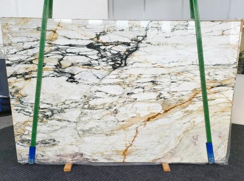 Supply polished slabs 0.8 cm in natural marble MACCHIA VECCHIA ANTICO 1707. Detail image pictures 