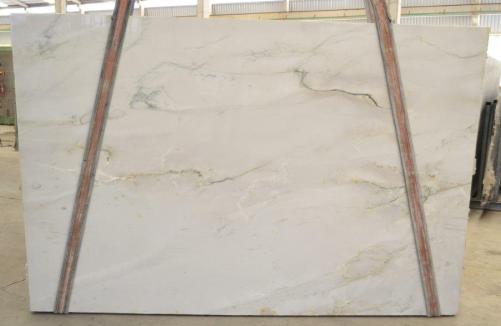 Supply polished slabs 0.8 cm in natural quartzite MONT BLANC BQ 2282. Detail image pictures 