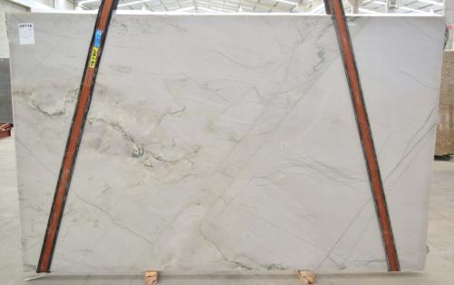 Supply polished slabs 1.2 cm in natural quartzite MONT BLANC BQ02280. Detail image pictures 