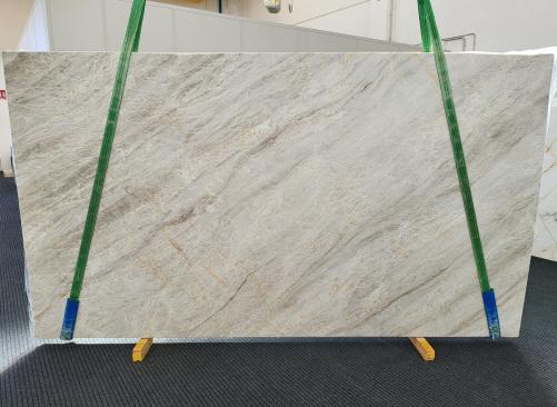Supply honed slabs 1.2 cm in natural quartzite NAICA 1545. Detail image pictures 